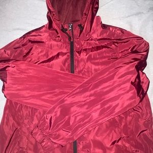 So kohl’s brand maroon windbreaker.
